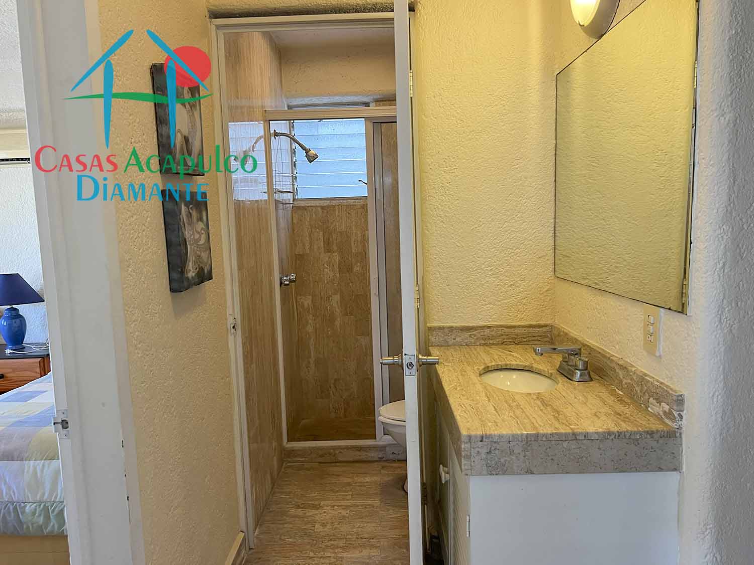 Brisas Guitarrón Cantaritos villa 3 - Baño completo 1